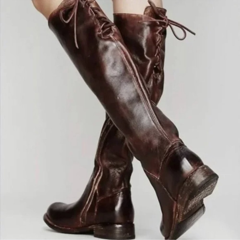 BED STU Manchester Equestrian Tall Leather Riding Boots